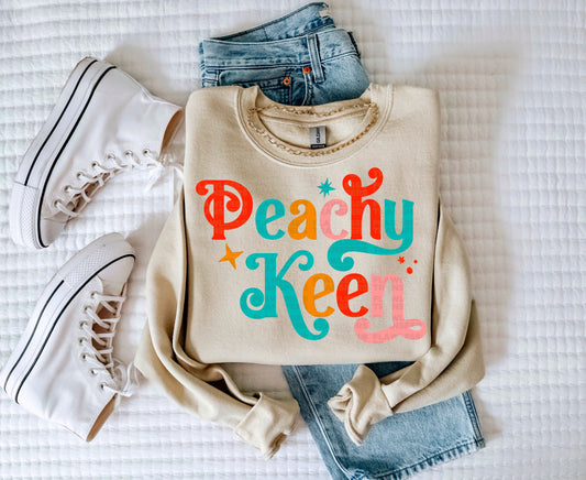 Peachy Keen #1022 - DTF Transfer