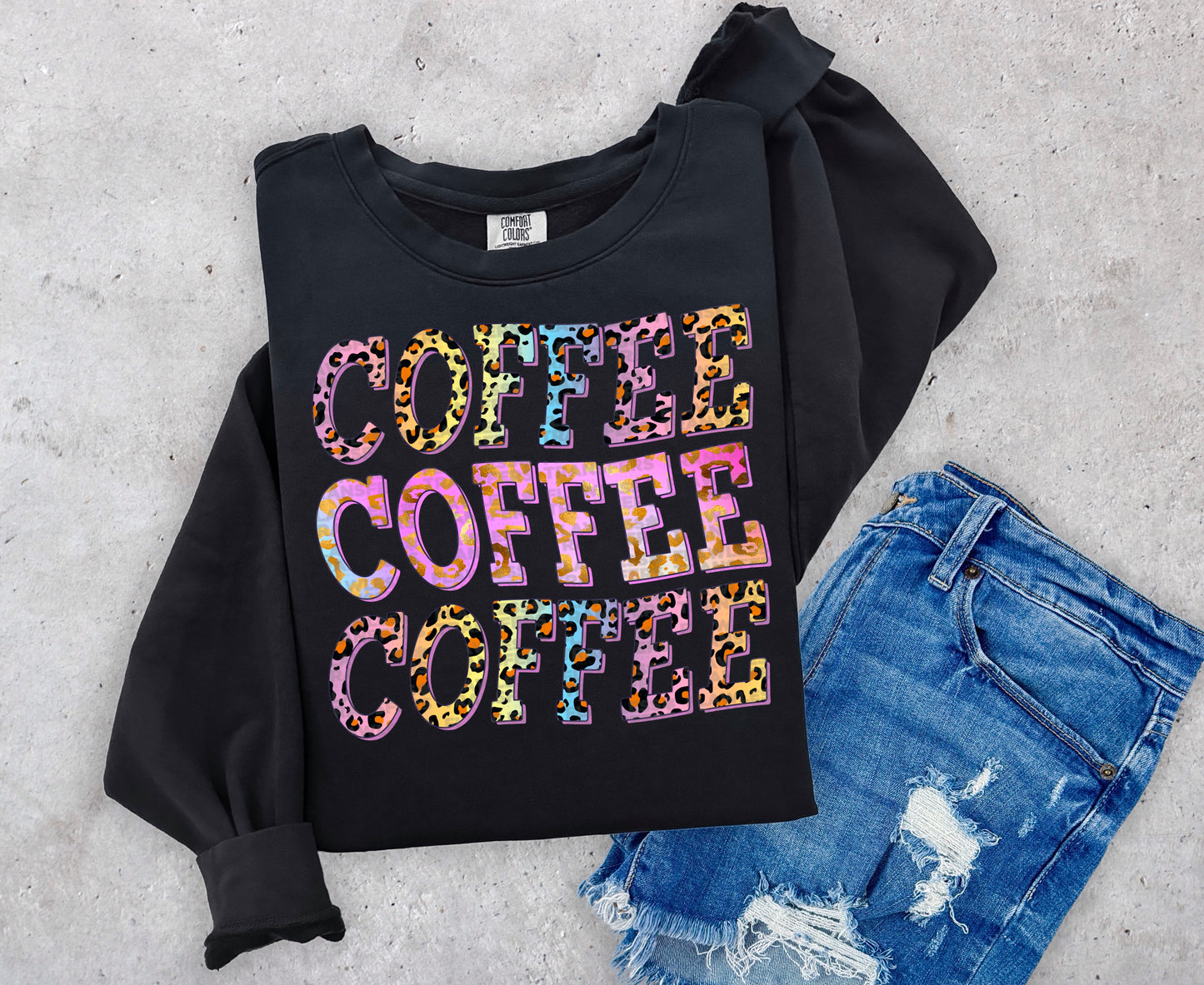 Coffee Stacked #1004 - DTF Transfer