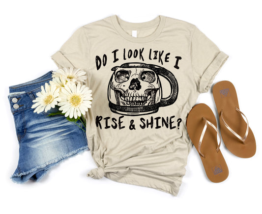 Do I Look Like I Rise & Shine #1174 - DTF Transfer