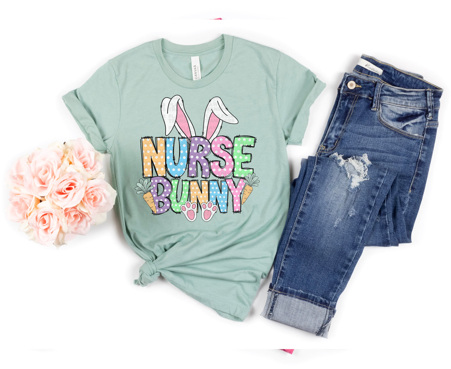 Nurse Bunny #1153 DTF Transfer