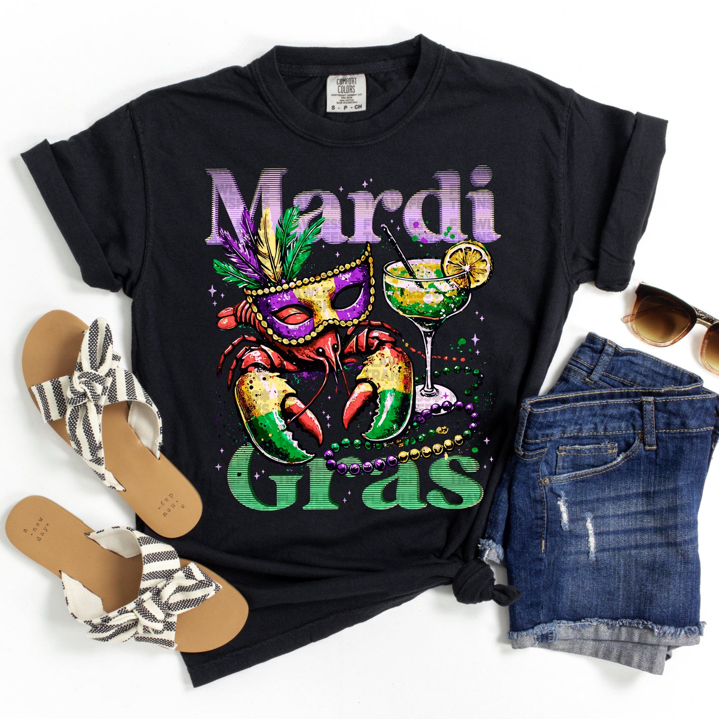 Mardi Gras #3064 DTF Transfer