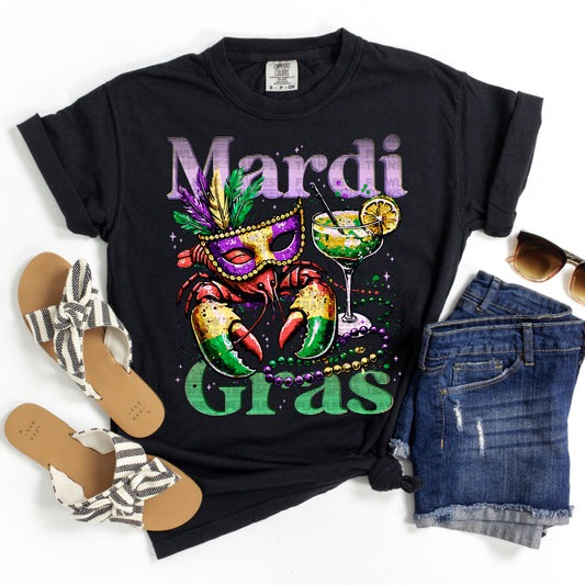 Mardi Gras #3064 DTF Transfer