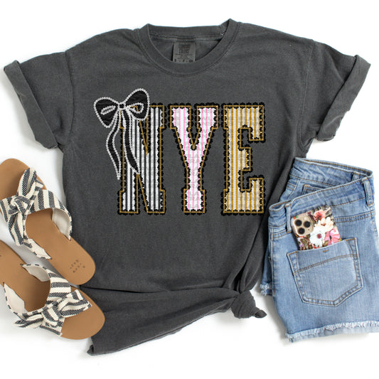 NYE Seersucker #2970 DTF Transfer