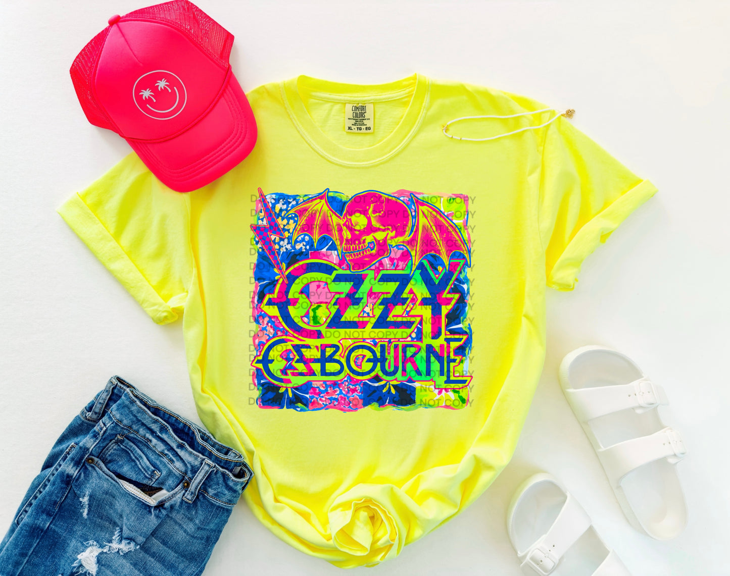 Neon Music Bands #2297 DTF Transfer