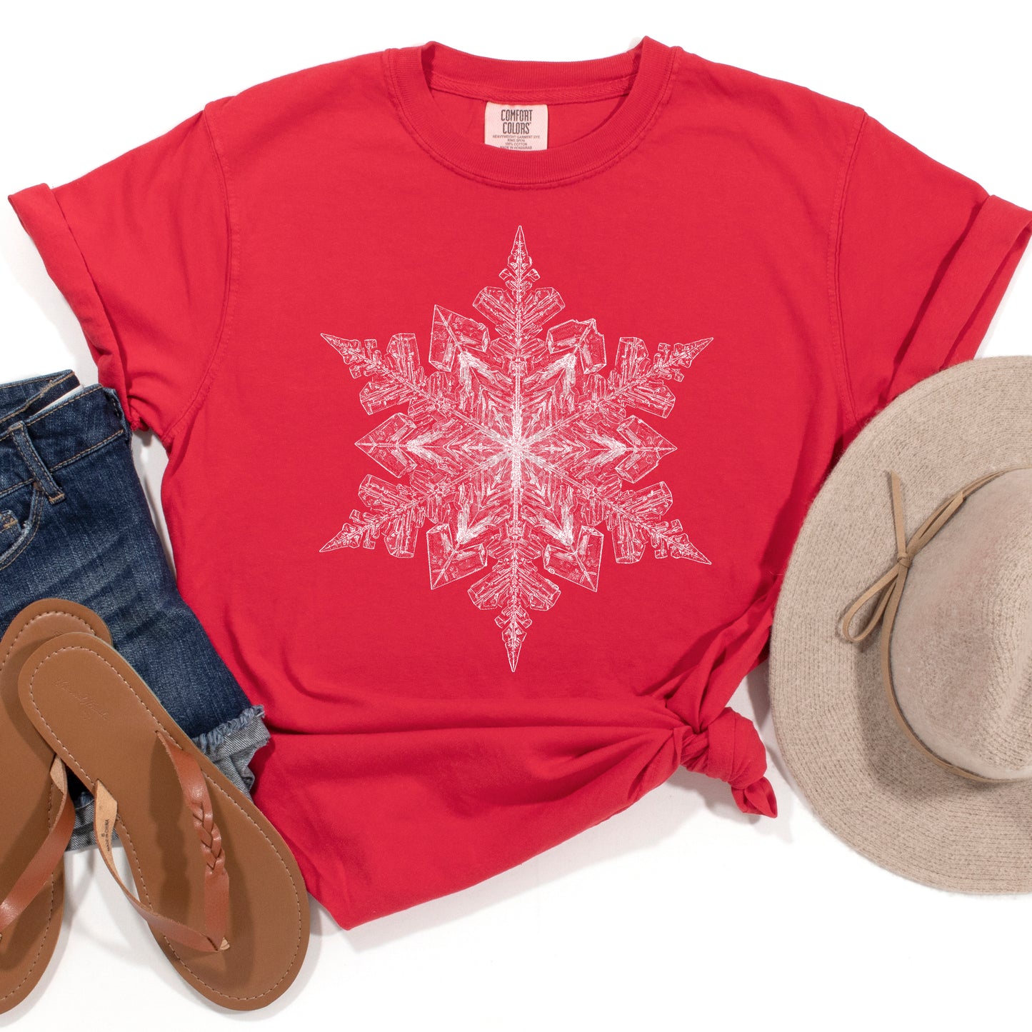 Snowflake #2922 DTF Transfer