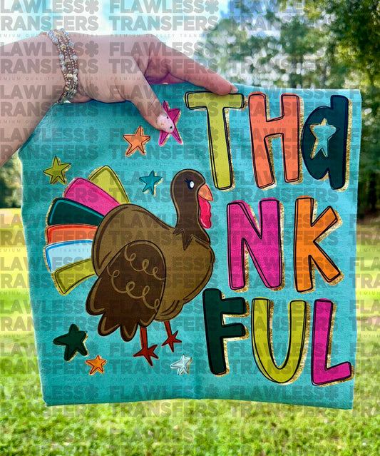 Thankful Turkey #2665 DTF Transfer