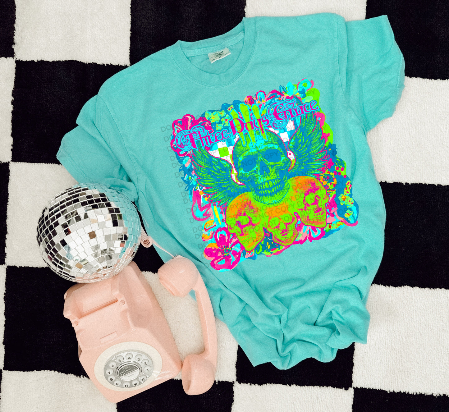 Neon Music Bands #2297 DTF Transfer