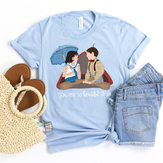 You Are So Beautiful To Me #3008 DTF Transfer