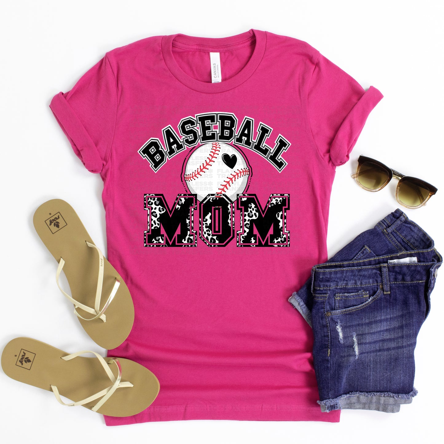 Baseball Mom - Design 3 DTF Transfer