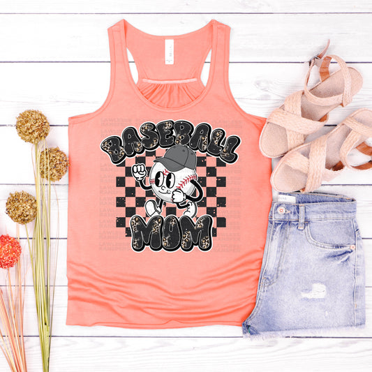 Baseball Mom - Design 6 DTF Transfer