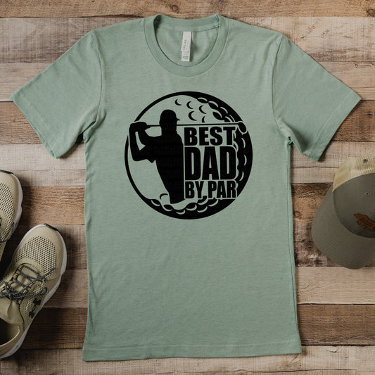 Best Dad By Par #2106 DTF Transfer