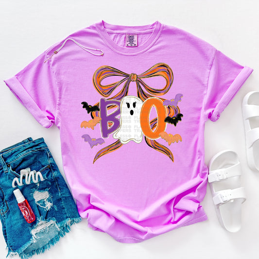 Boo Coquette Bow #2241 DTF Transfer