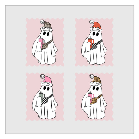 Christmas Ghosts DTF Transfer