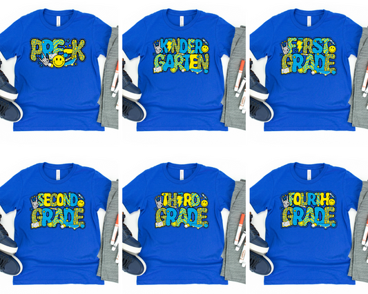 Cool Dude Back To School #2206 DTF Transfer