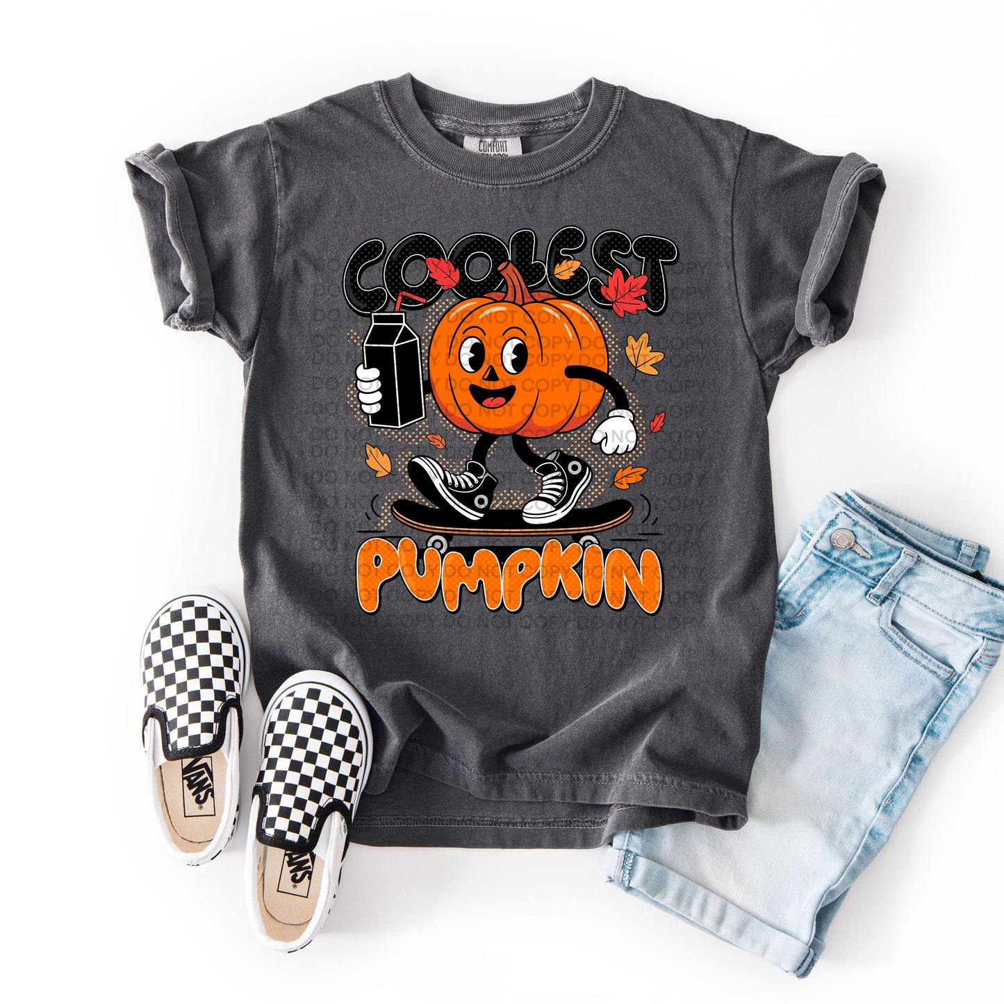 Coolest Pumpkin #2233 DTF Transfer