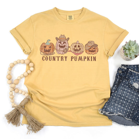 Country Pumpkin #2473 DTF Transfer