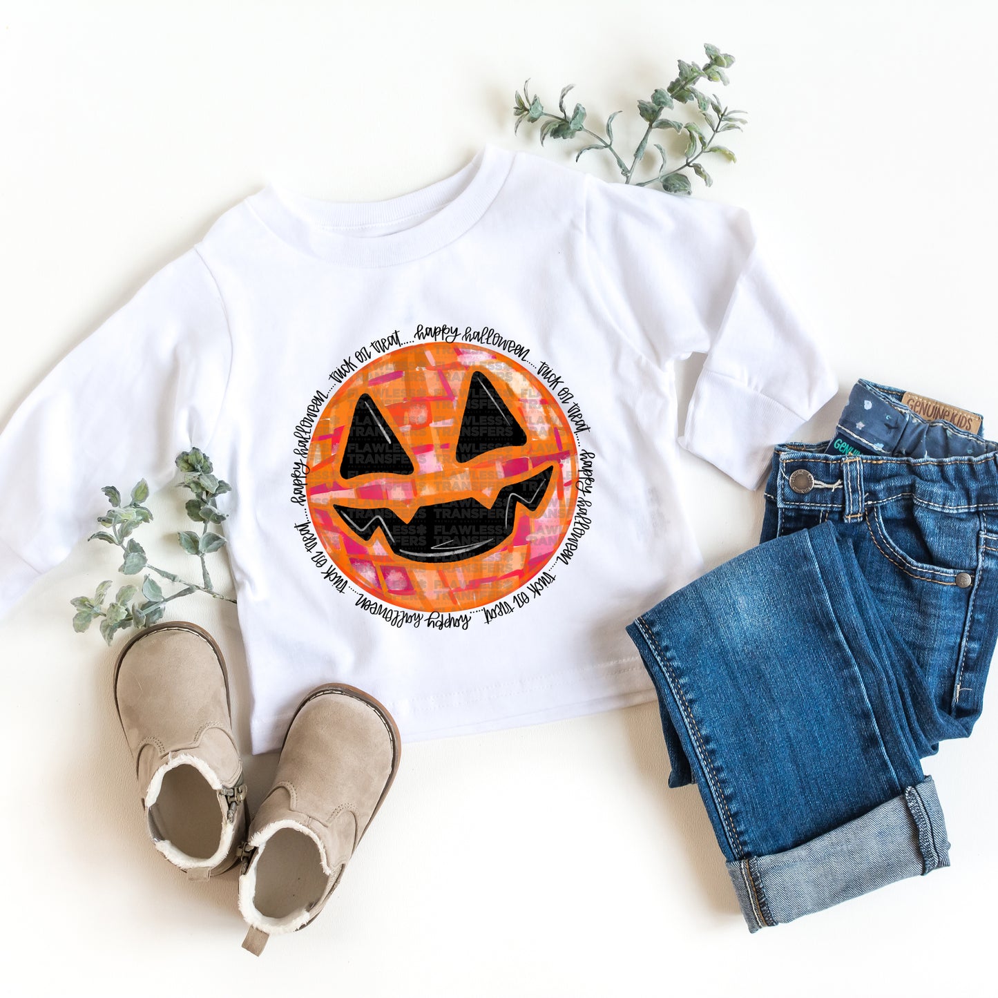 Disco Jackolantern #2292 DTF Transfer