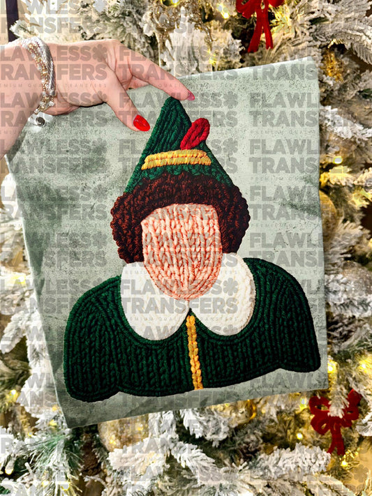 Elf Faux Yarn #2660 DTF Transfer