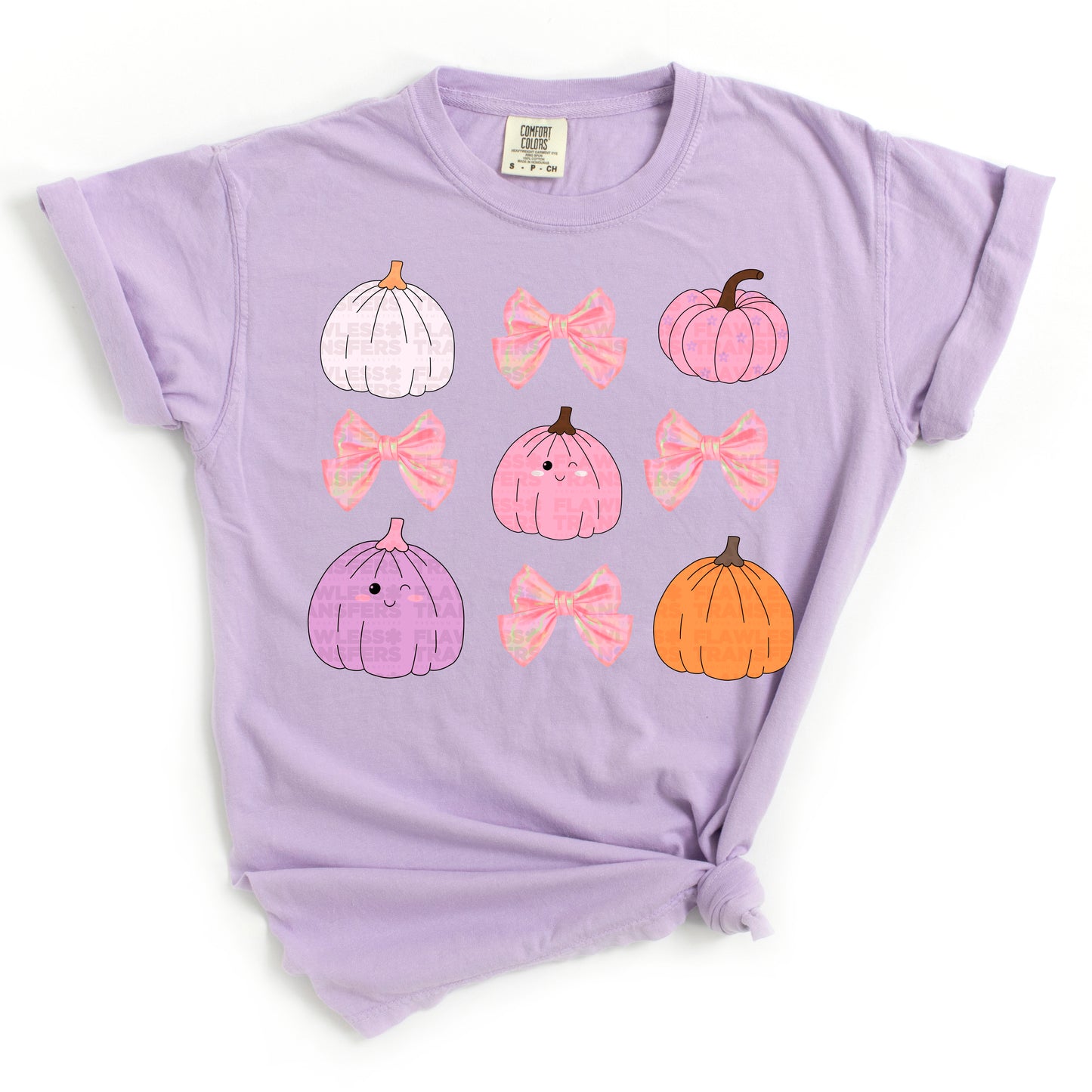 Fall Pumpkin Coquette Bow #2545 DTF Transfer