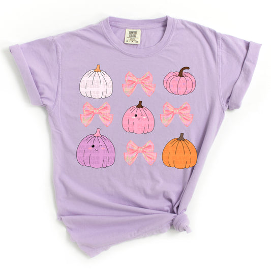 Fall Pumpkin Coquette Bow #2545 DTF Transfer