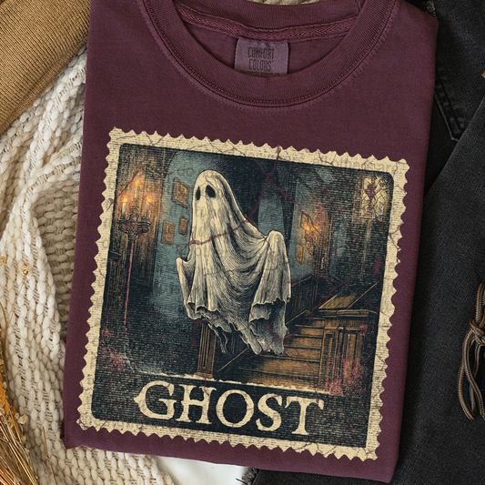Ghost Vintage Stamp #2307 DTF Transfer
