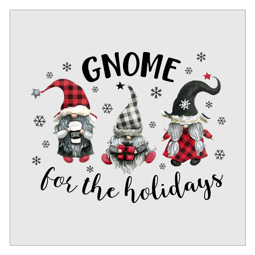 Gnome For The Holidays DTF Transfer