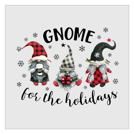Gnome For The Holidays DTF Transfer