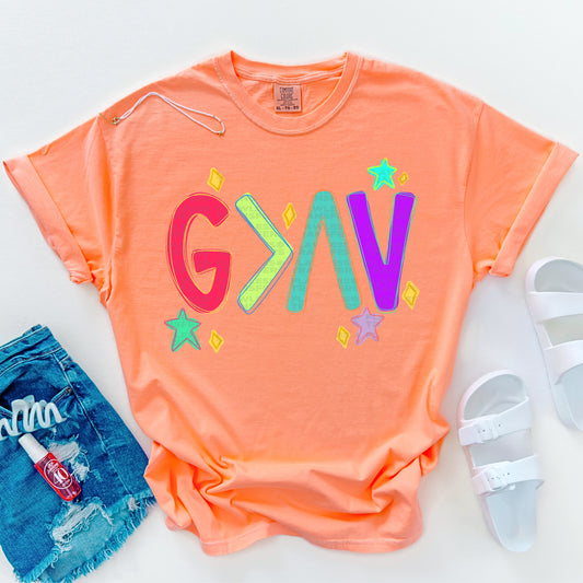 God Is Greater Than The Highs And Lows Symbol #2230 DTF Transfer