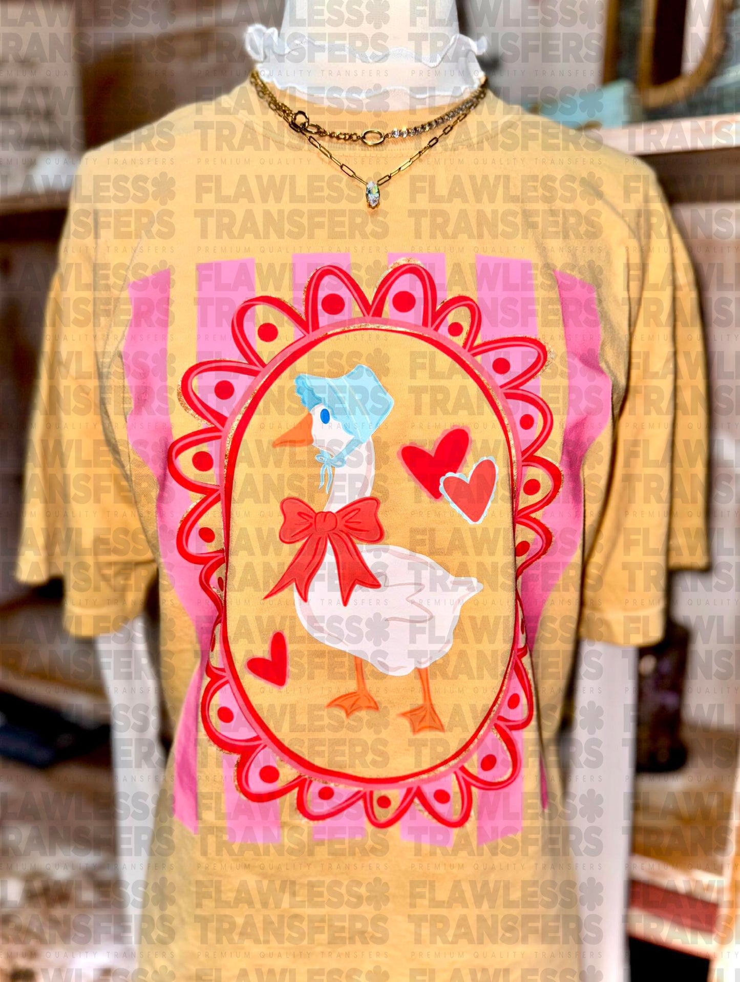 Goose Stripe Frame #2983 DTF Transfer
