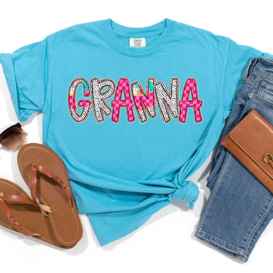 Granna Happy Chaos Alpha #2036 DTF Transfer