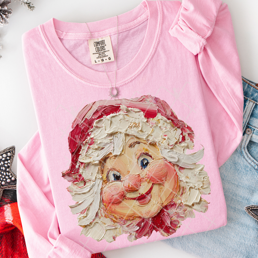 Hand Painted Mrs Claus #2788 DTF Transfer