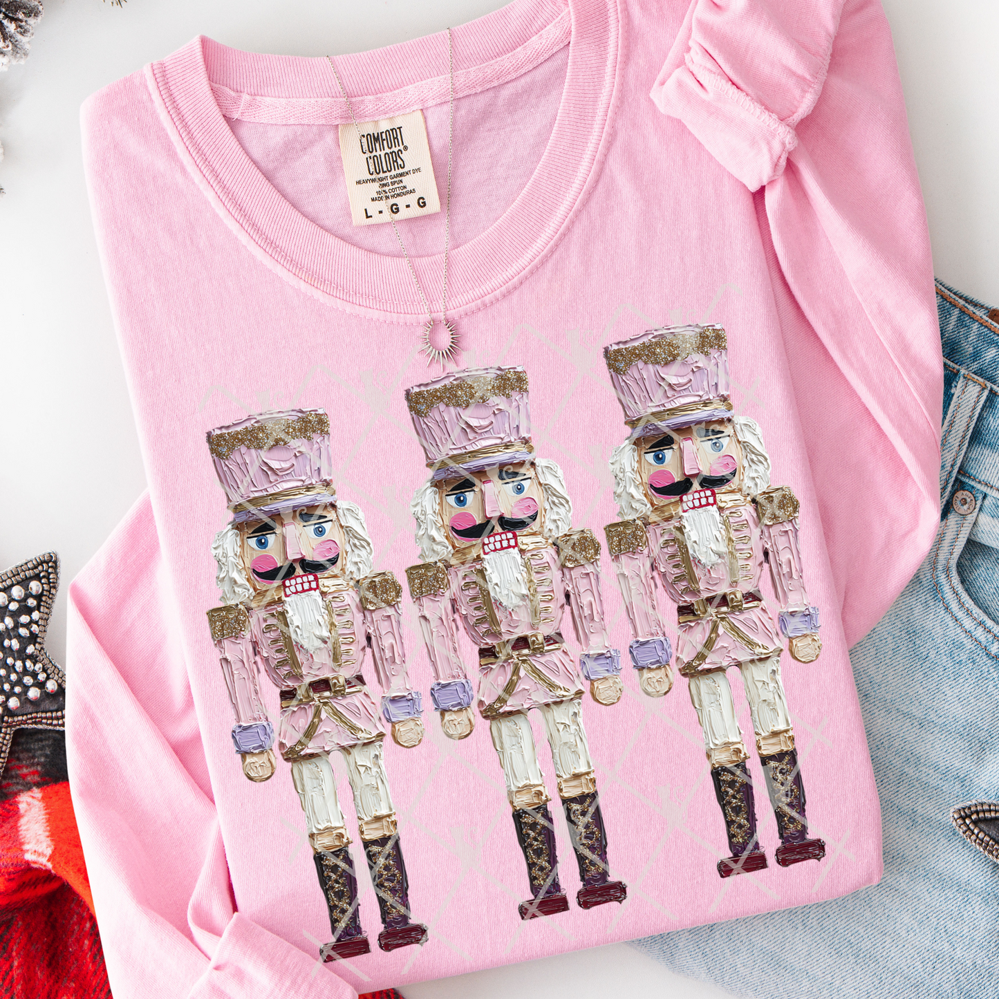 Hand Painted Nutcrackers #2792 DTF Transfer