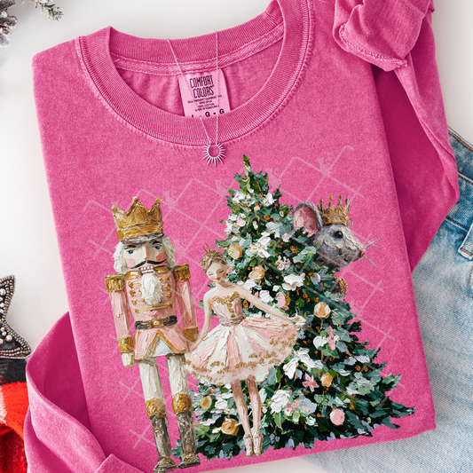 Hand Painted Nutcracker Scene #2791 DTF Transfer