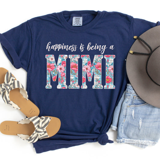 Happiness Is Being A Mimi DTF Transfer