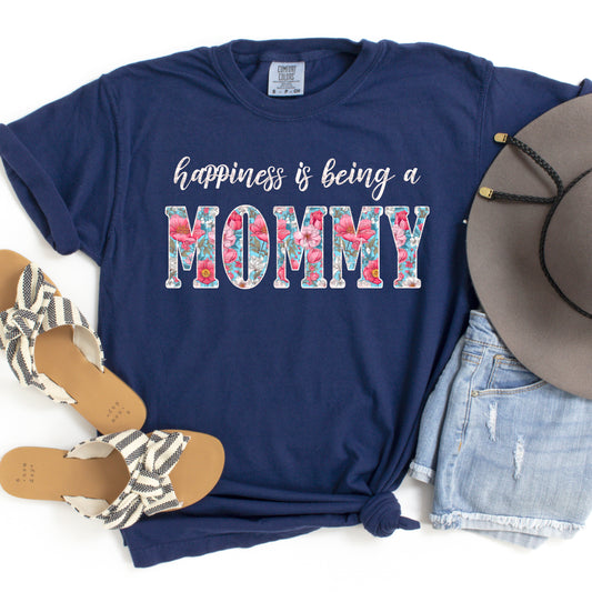 Happiness Is Being A Mommy DTF Transfer