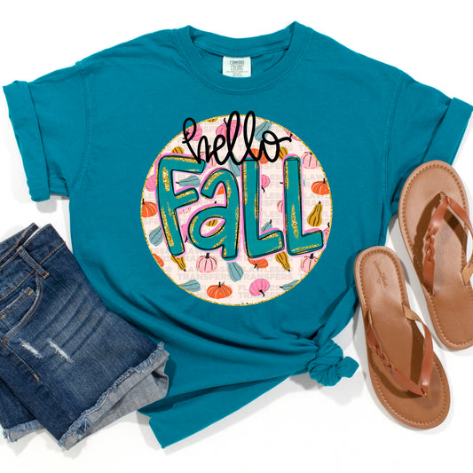 Hello Fall #2362 DTF Transfer