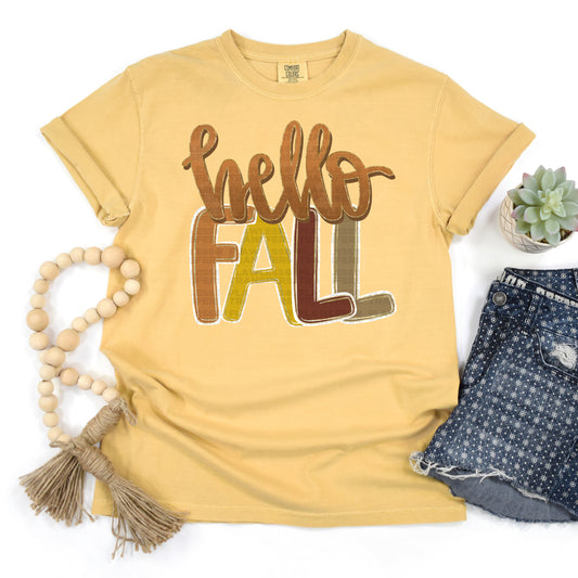 Hello Fall #2662 DTF Transfer