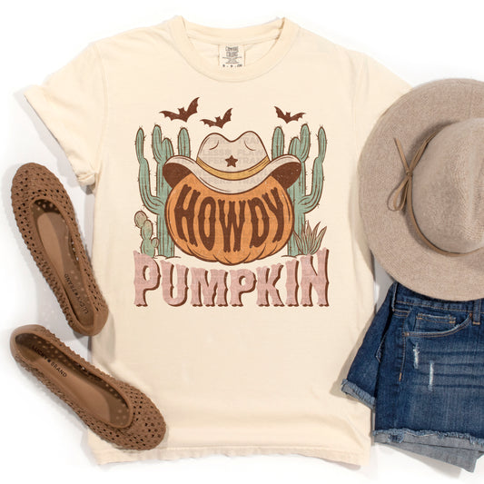 Howdy Pumpkin #2479 DTF Transfer