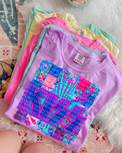 Neon Music Bands #2297 DTF Transfer