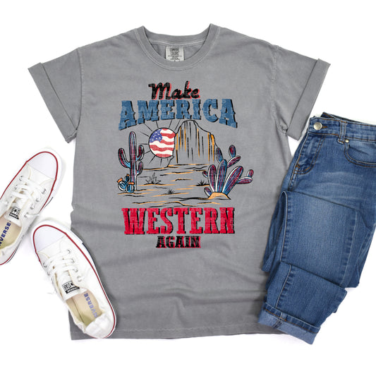 Make America Western Again #2131 DTF Transfer