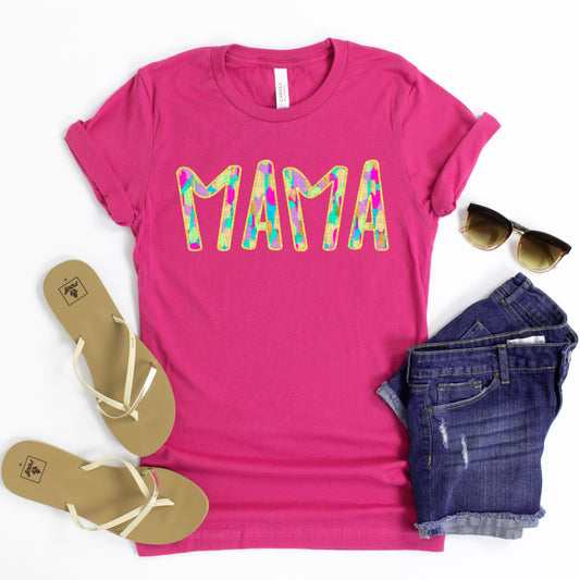 Mama Brushstrokes #2245 DTF Transfer