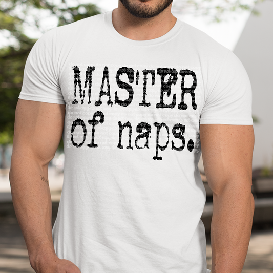 Master Of Naps #2097 DTF Transfer