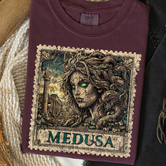 Madusa Vintage Stamp #2313 DTF Transfer