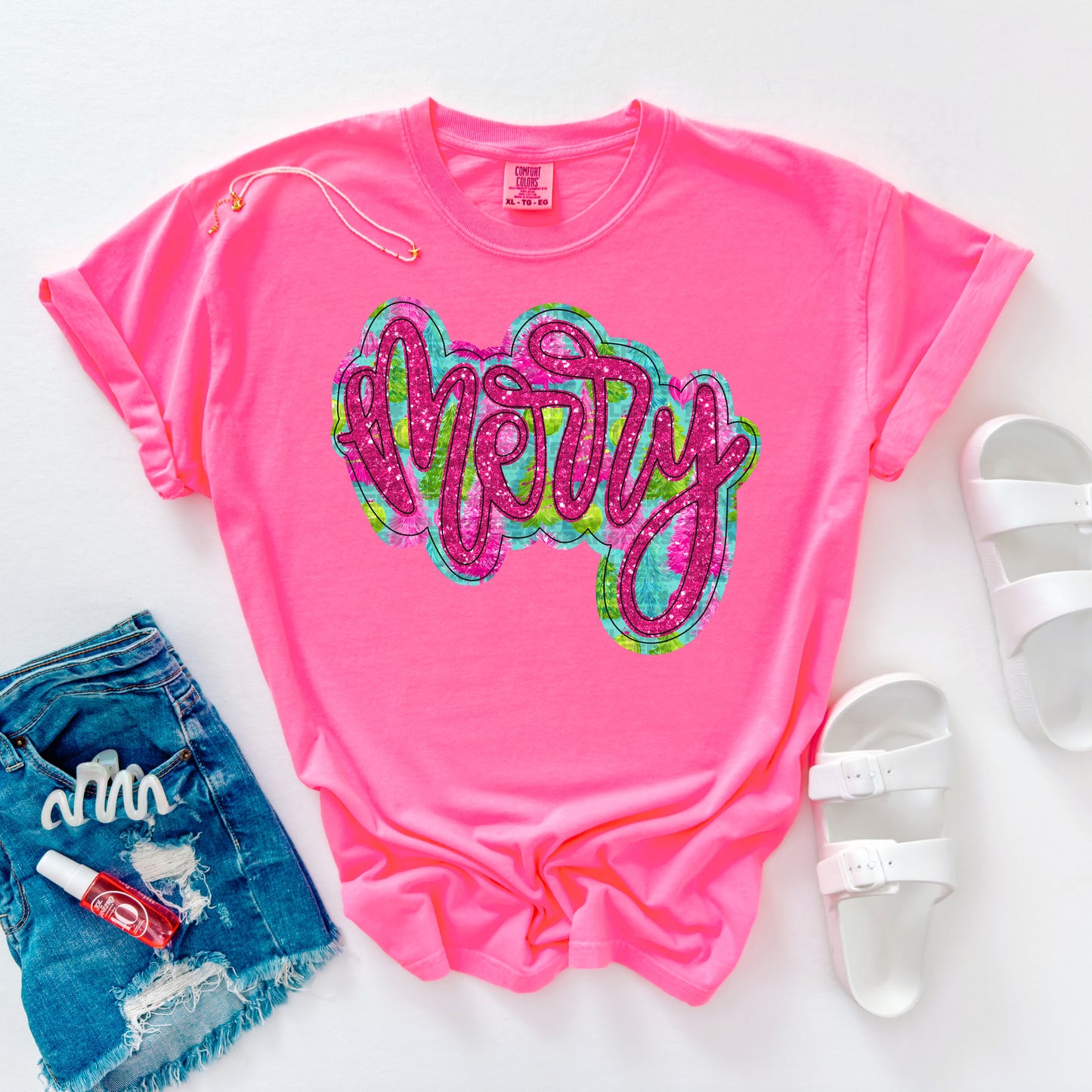 Merry #2675 DTF Transfer