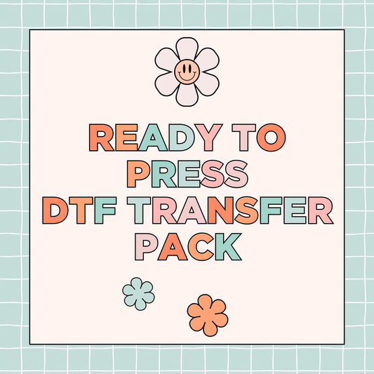 Ready To Press DTF Transfer Packs