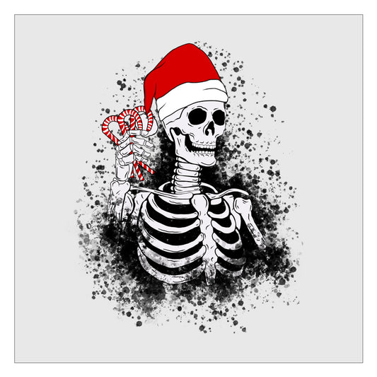 Santa Skellie DTF Transfer