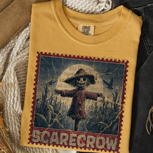 Scarecrow Vintage Stamp #2322 DTF Transfer