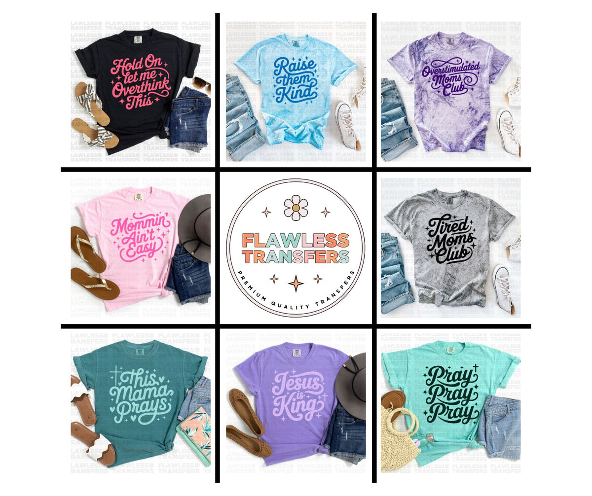 PUFF Screen Print Transfers