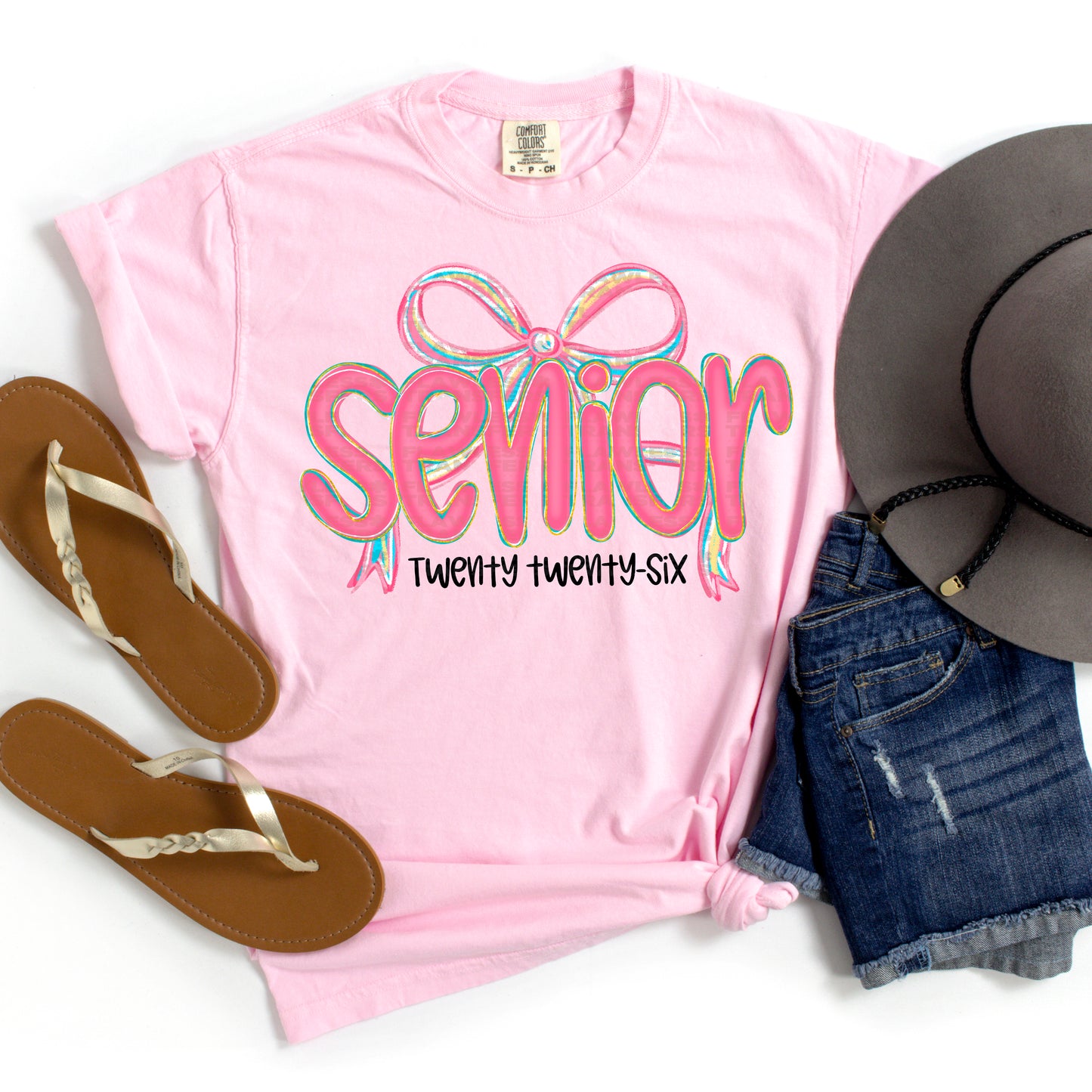 Senior Twenty Twenty Six Coquette Bow #2218 DTF Transfer
