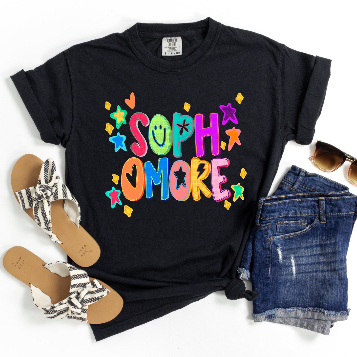 All Grades Back To School Doodles No Glitter #2254 DTF Transfer